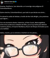 Doomentio burlandose de él
